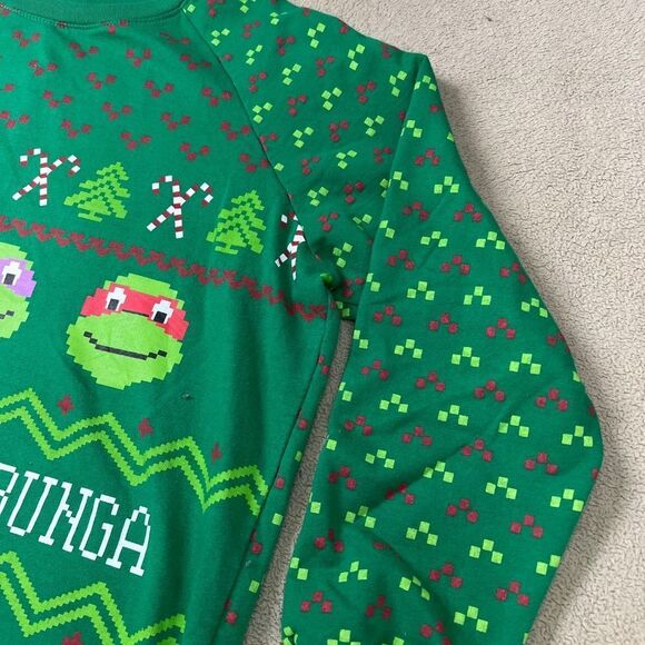 Teenage Mutant Ninja Turtles Christmas Sweater size M - Picture 4 of 9